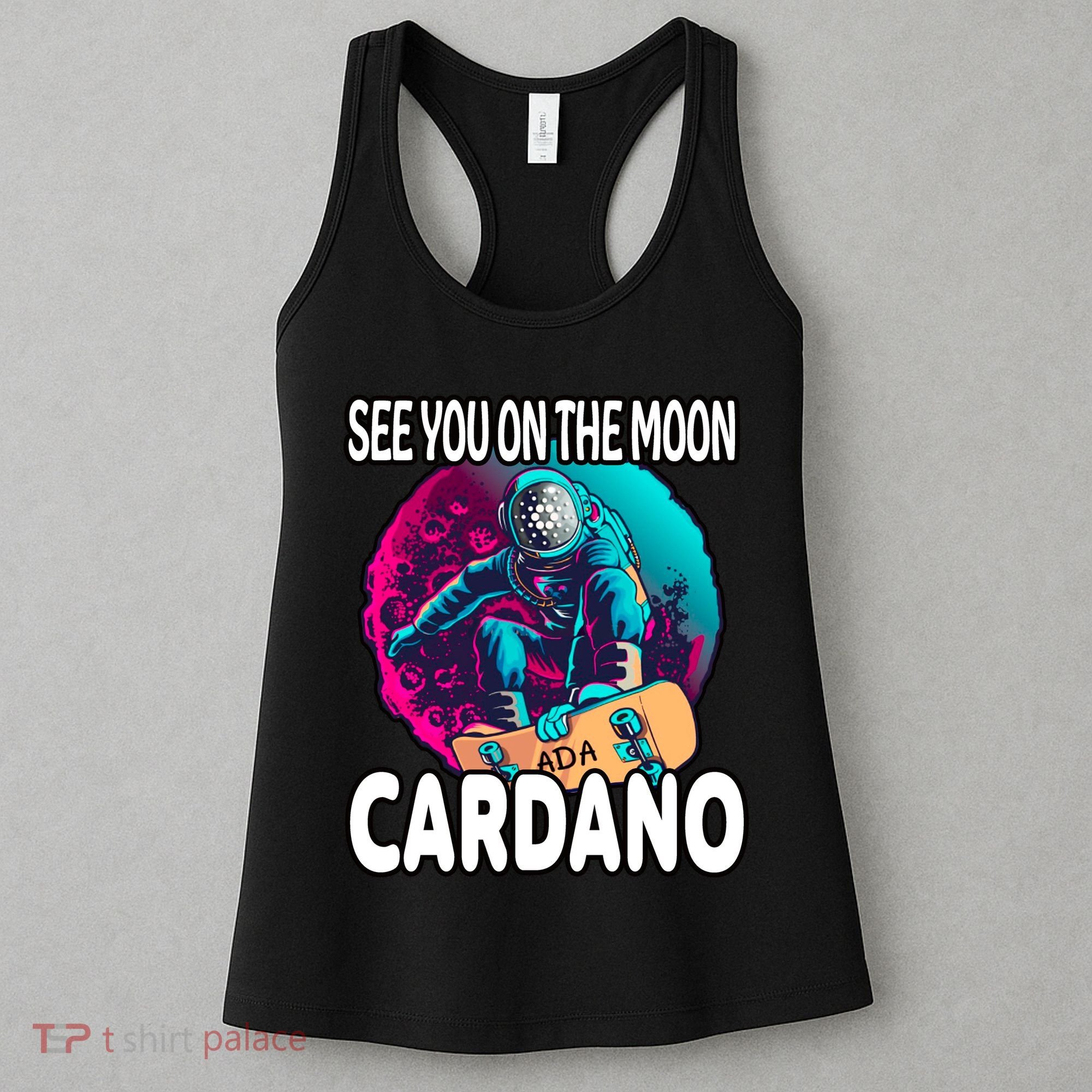 See You On the Moon Cardano Women's Tank Top