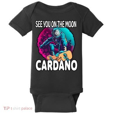 See You On the Moon Cardano Baby Bodysuit