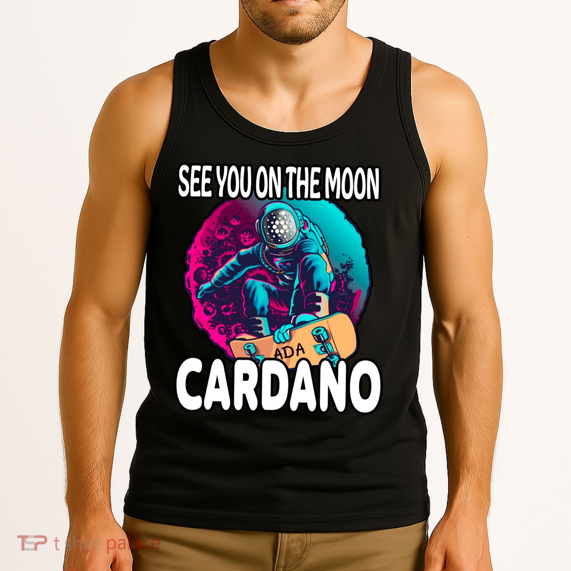 See You On the Moon Cardano Tank Top