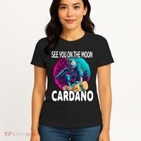 See You On the Moon Cardano Women's T-Shirt thumb 4