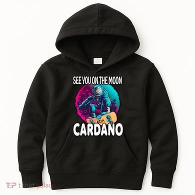 See You On the Moon Cardano Kids Hoodie