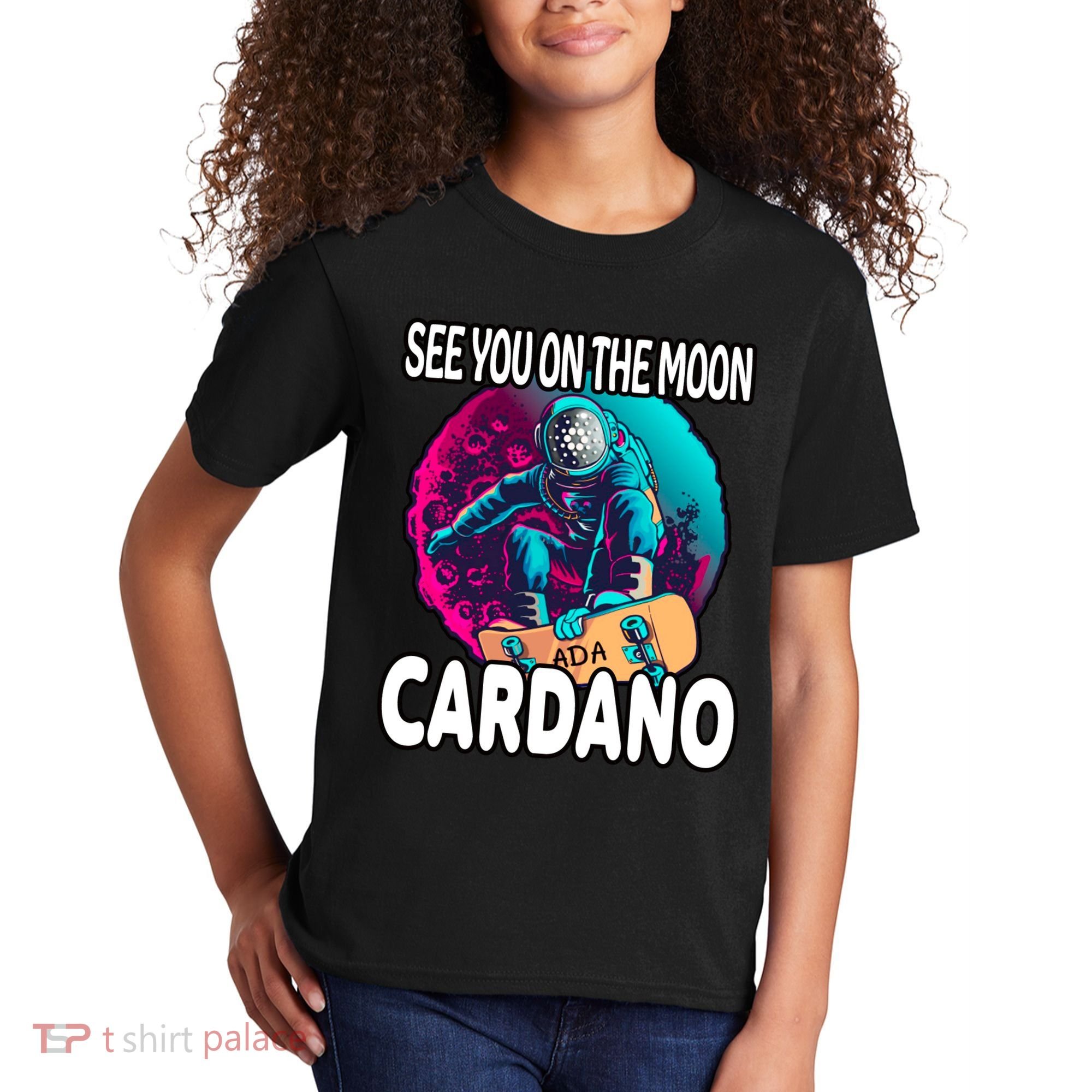 See You On the Moon Cardano Kids T-Shirt