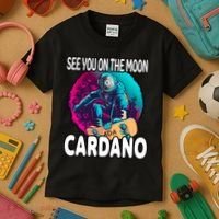 See You On the Moon Cardano Kids T-Shirt thumb 3