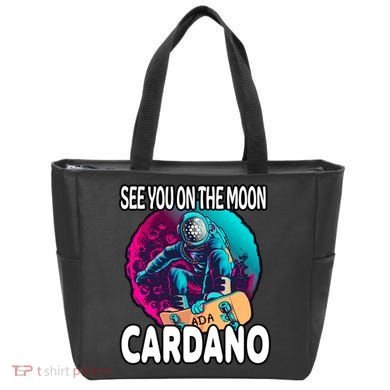 See You On the Moon Cardano Tote Bag