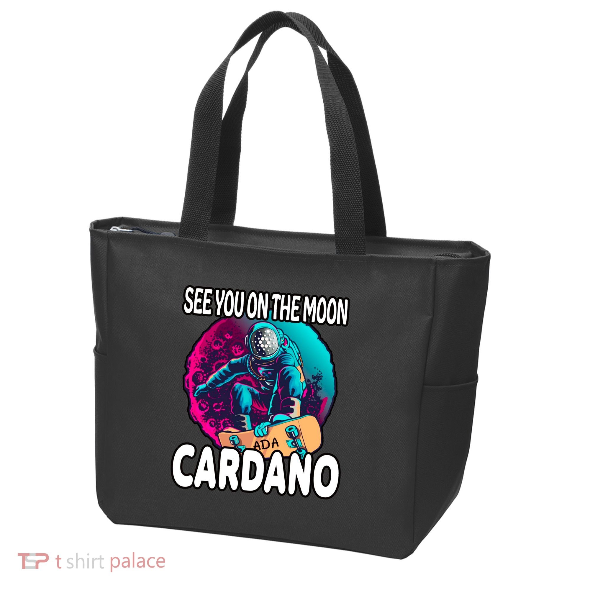 See You On the Moon Cardano Tote Bag