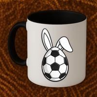 Soccer Easter Egg Coffee Mug thumb 2