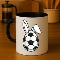 Soccer Easter Egg Coffee Mug thumb 4