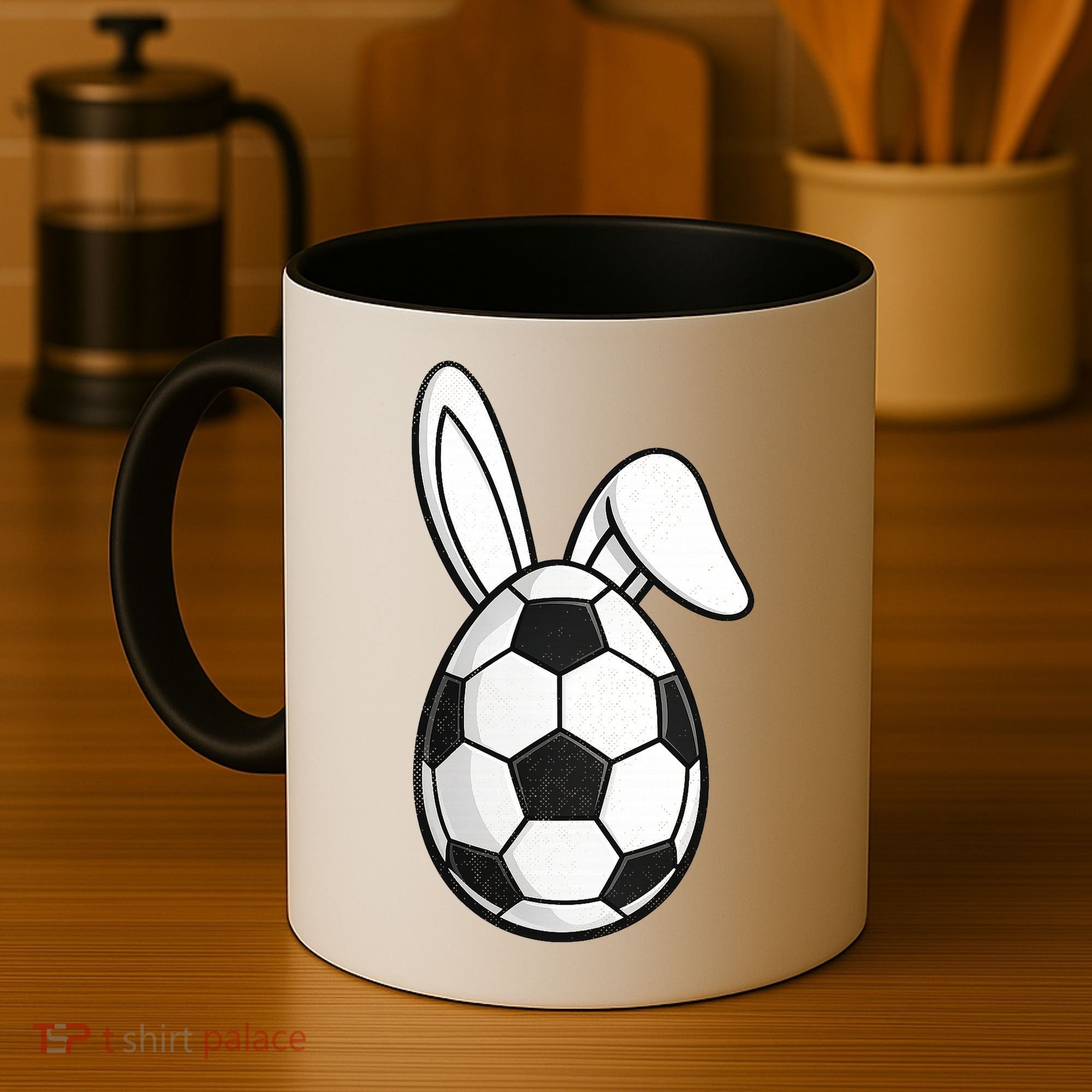Soccer Easter Egg Coffee Mug