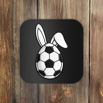 Soccer Easter Egg Coaster