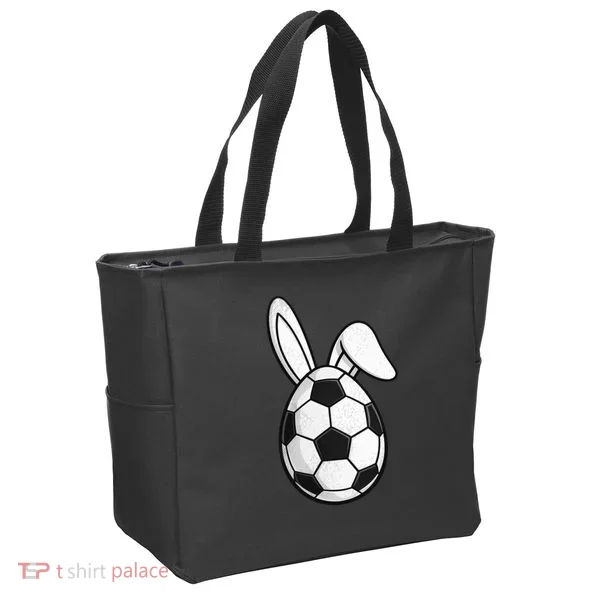 Soccer Easter Egg Tote Bag
