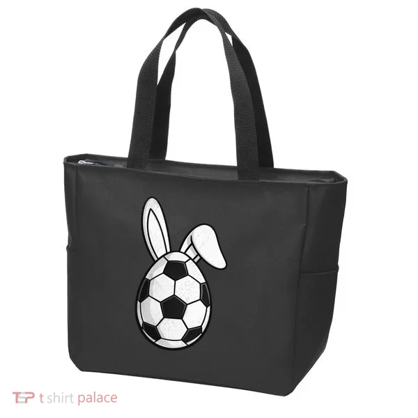 Soccer Easter Egg Tote Bag