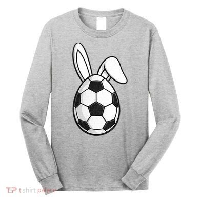 Soccer Easter Egg Long Sleeve Shirt
