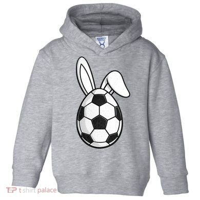 Soccer Easter Egg Toddler Hoodie
