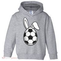 Soccer Easter Egg Toddler Hoodie thumb 0