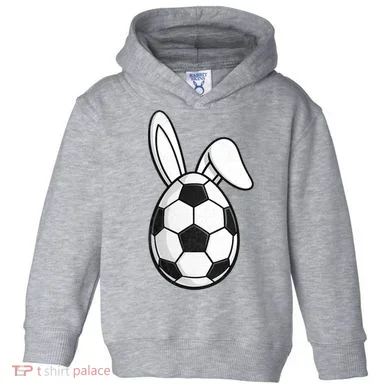 Soccer Easter Egg Toddler Hoodie