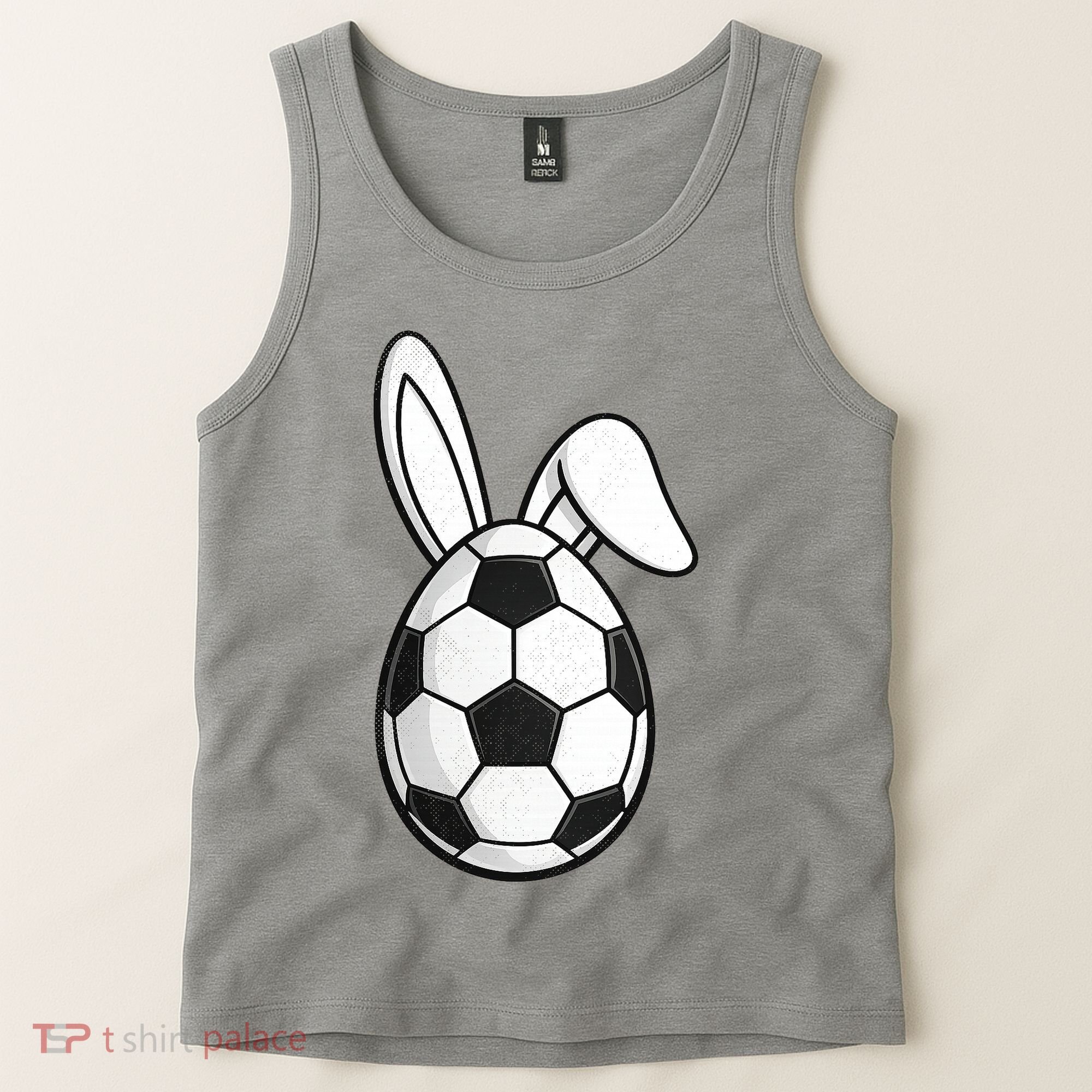 Soccer Easter Egg Tank Top