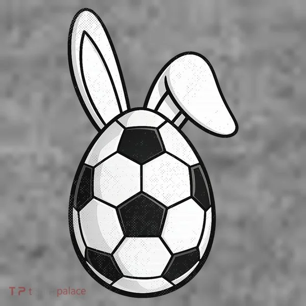 Soccer Easter Egg Tank Top