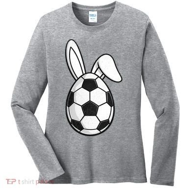 Soccer Easter Egg Women's Long Sleeve Shirt