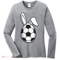 Soccer Easter Egg Women's Long Sleeve Shirt thumb 0