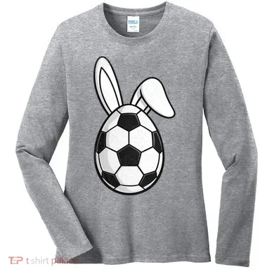 Soccer Easter Egg Women's Long Sleeve Shirt