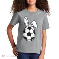 Soccer Easter Egg Kids T-Shirt thumb 2