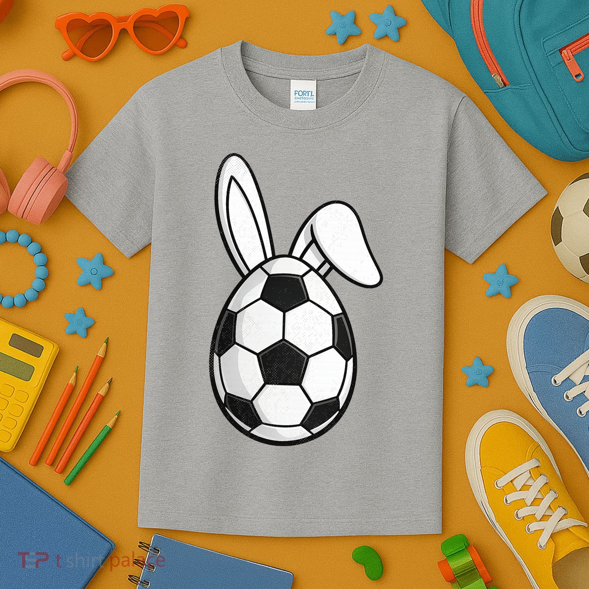 Soccer Easter Egg Kids T-Shirt
