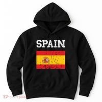 Spain Espana Espanol Spanish Flag Spain Trip Tourist Hoodie thumb 0