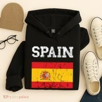 Spain Espana Espanol Spanish Flag Spain Trip Tourist Hoodie thumb 4
