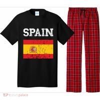 Spain Espana Espanol Spanish Flag Spain Trip Tourist Pajama Set thumb 0