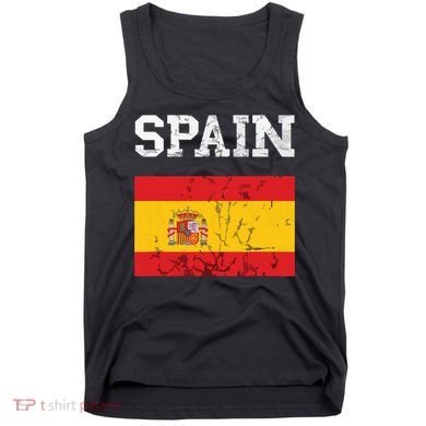Spain Espana Espanol Spanish Flag Spain Trip Tourist Tank Top