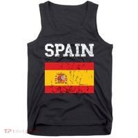 Spain Espana Espanol Spanish Flag Spain Trip Tourist Tank Top thumb 0