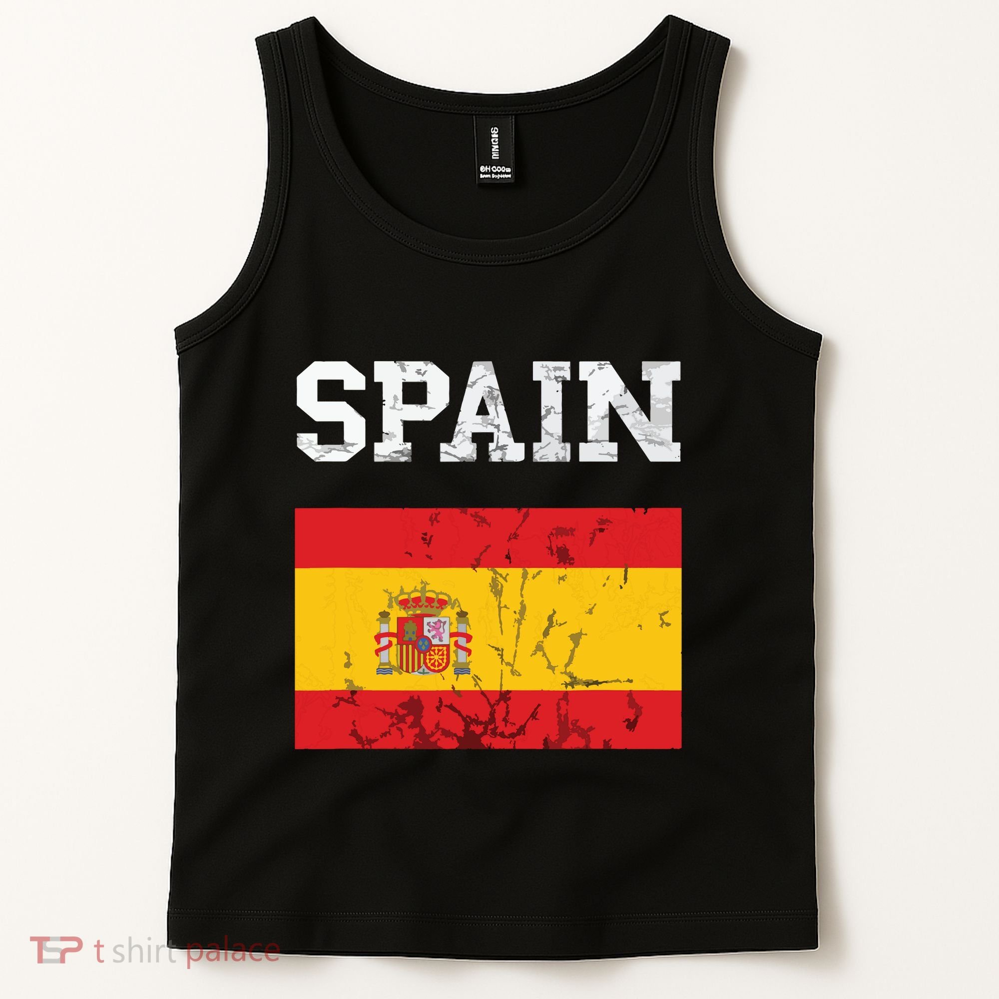 Spain Espana Espanol Spanish Flag Spain Trip Tourist Tank Top