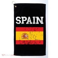 Spain Espana Espanol Spanish Flag Spain Trip Tourist Golf Towel thumb 0