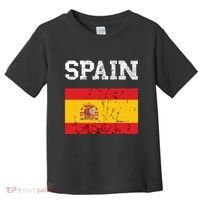 Spain Espana Espanol Spanish Flag Spain Trip Tourist Toddler T-Shirt thumb 0