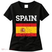 Spain Espana Espanol Spanish Flag Spain Trip Tourist Women's T-Shirt thumb 0