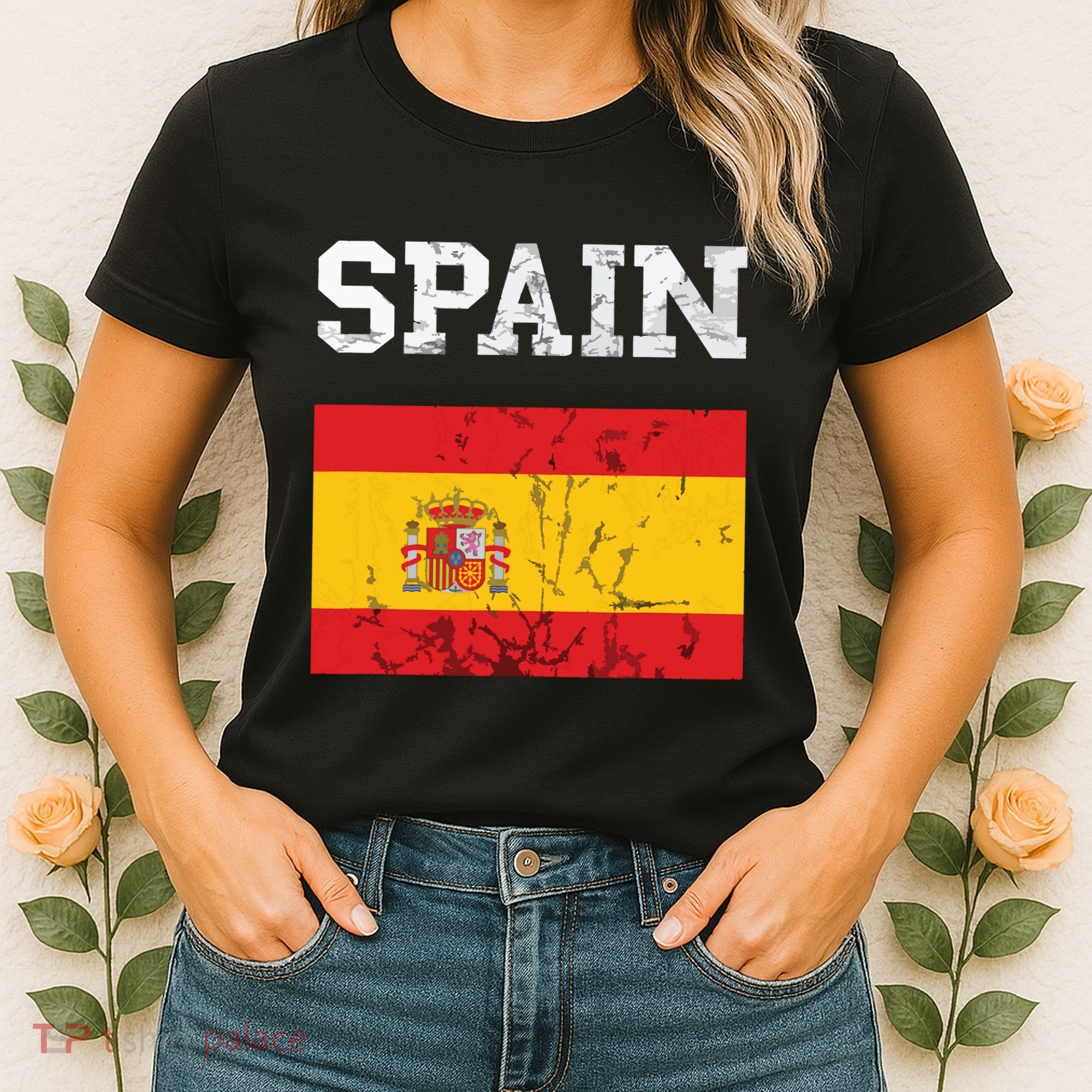 Spain Espana Espanol Spanish Flag Spain Trip Tourist Women's T-Shirt