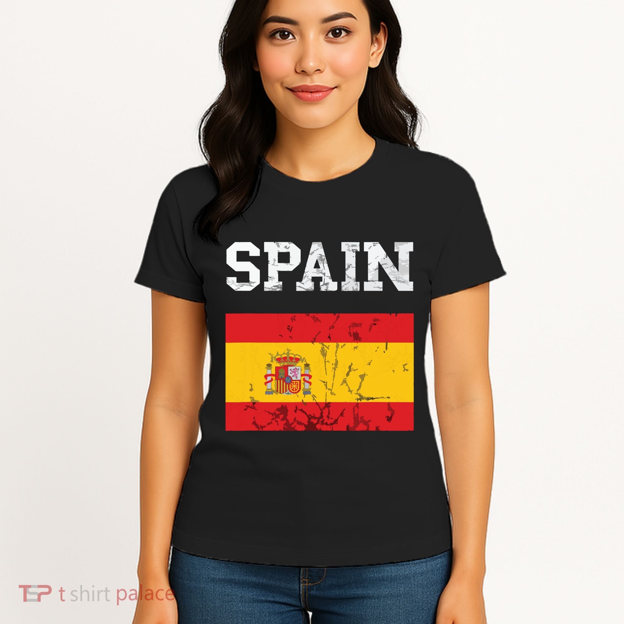 Spain Espana Espanol Spanish Flag Spain Trip Tourist Women's T-Shirt