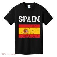 Spain Espana Espanol Spanish Flag Spain Trip Tourist Kids T-Shirt thumb 0