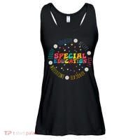 Special Education Equality Cute Ladies Essential Flowy Tank thumb 0