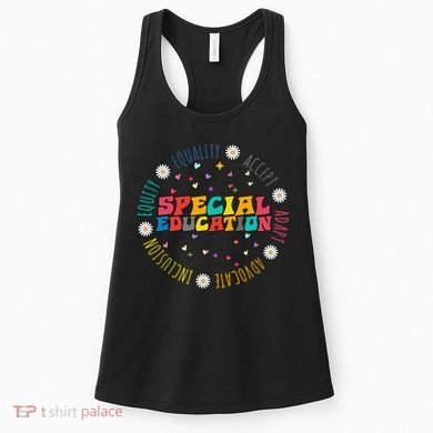 Special Education Equality Cute Women's Tank Top