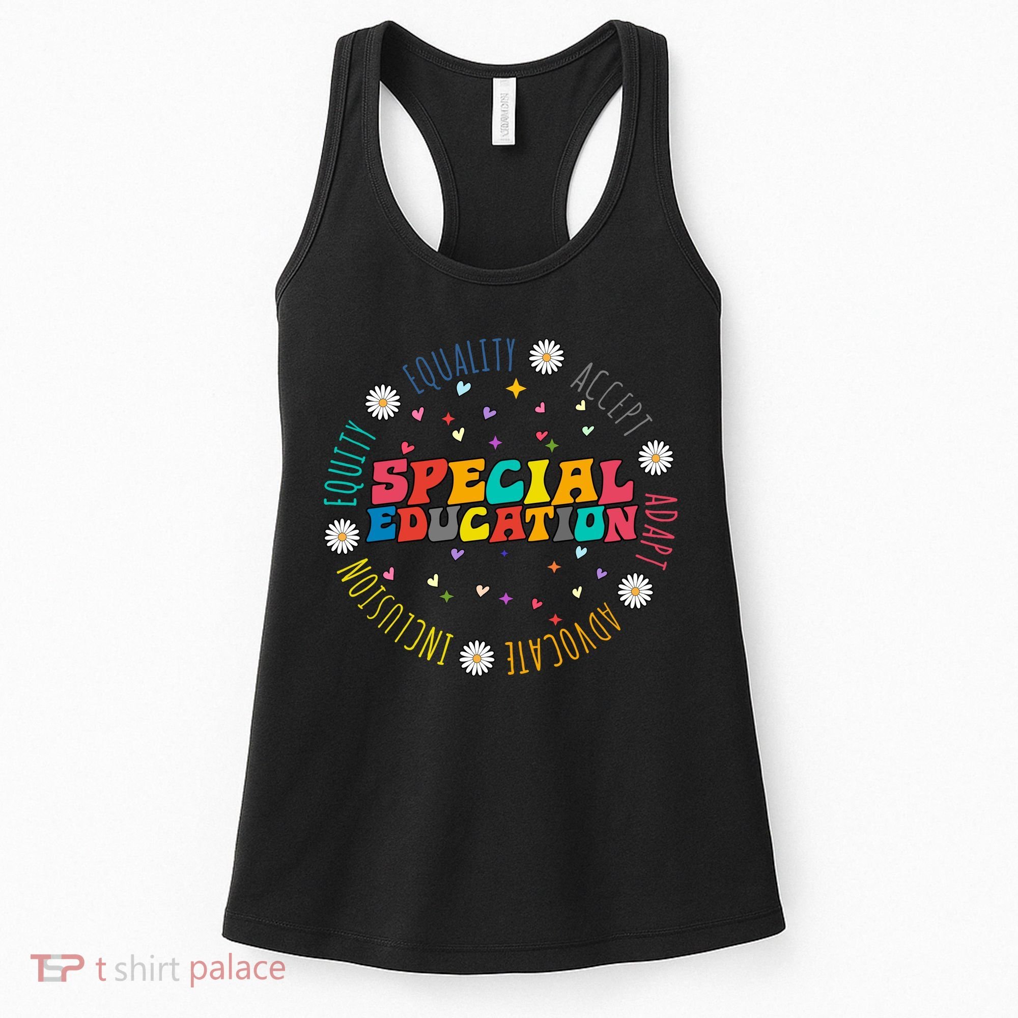 Special Education Equality Cute Women's Tank Top