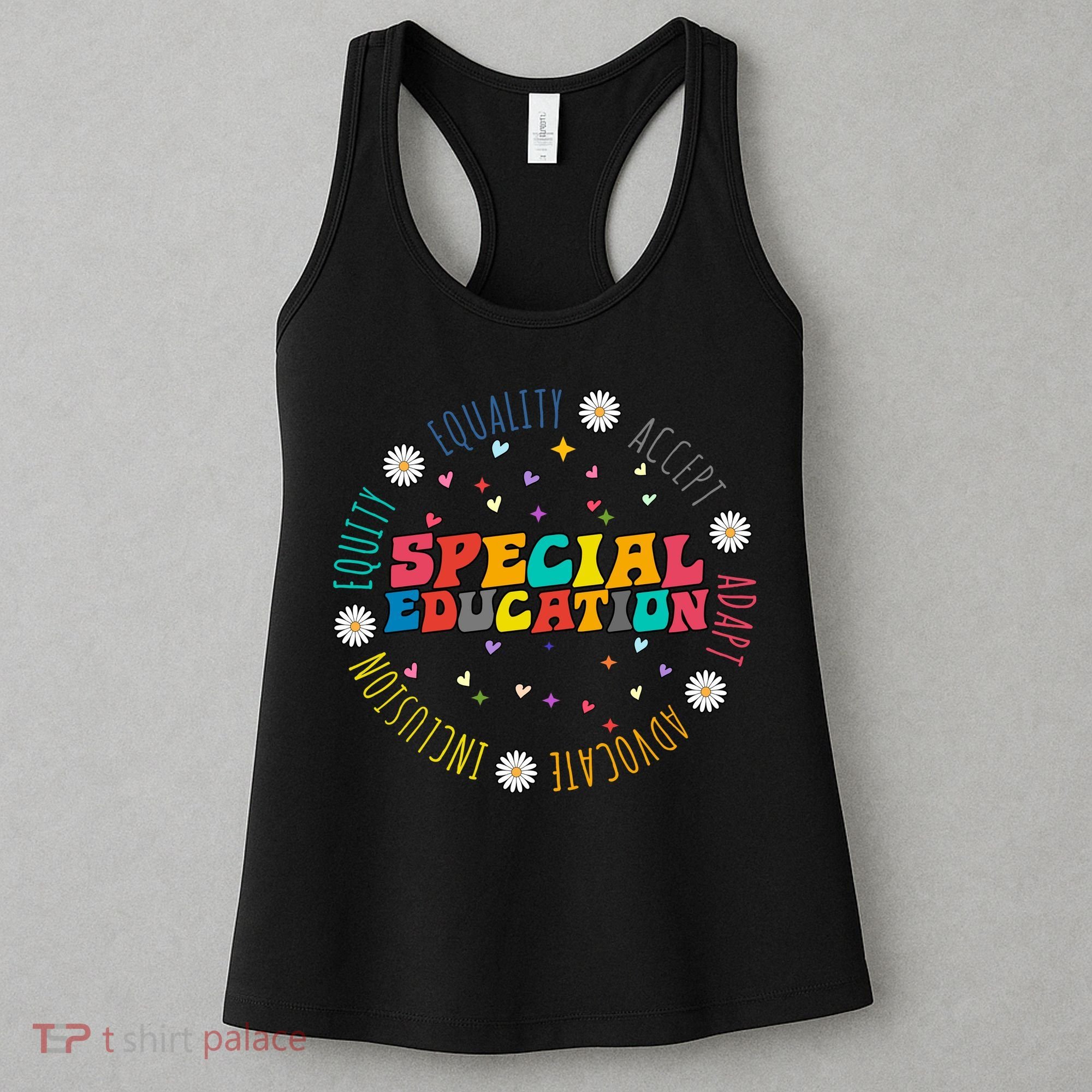 Special Education Equality Cute Women's Tank Top