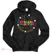 Special Education Equality Cute Tie Dye Hoodie thumb 0