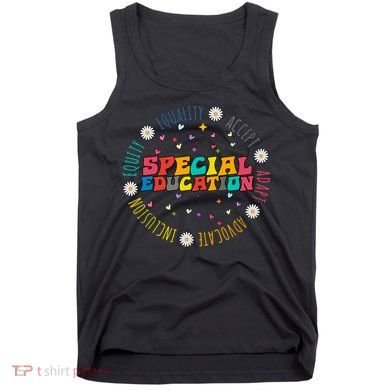 Special Education Equality Cute Tank Top