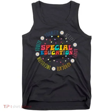 Special Education Equality Cute Tank Top