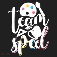 Special Education Educator Back To School Team Sped Teacher Gift Women's Sweatshirt thumb 2