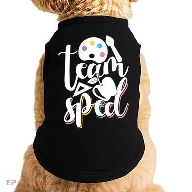 Special Education Educator Back To School Team Sped Teacher Gift Doggie Tank