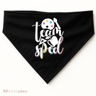 Special Education Educator Back To School Team Sped Teacher Gift USA-Made Doggie Bandana