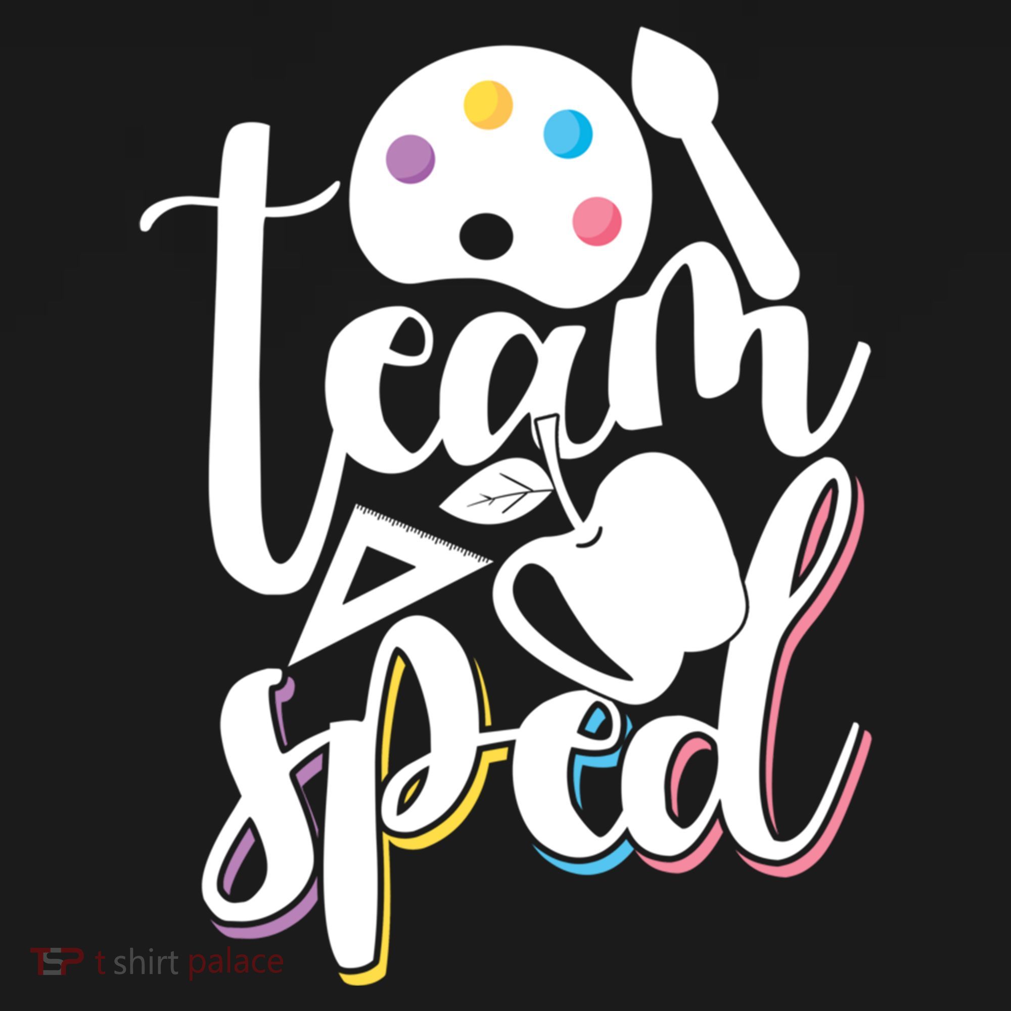 Special Education Educator Back To School Team Sped Teacher Gift USA-Made Doggie Bandana
