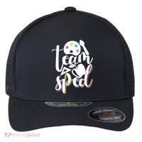 Special Education Educator Back To School Team Sped Teacher Gift Flexfit Unipanel Trucker Cap thumb 0